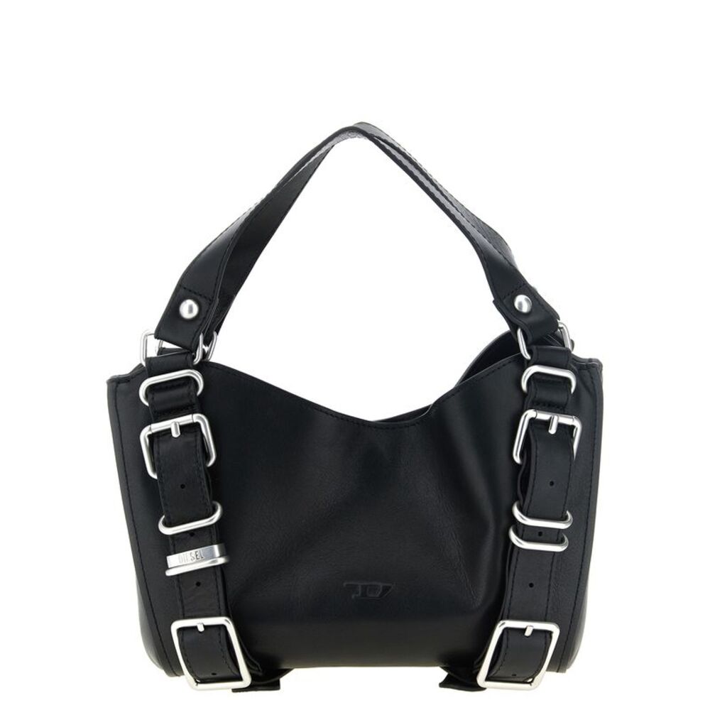 Diesel Black Other Fibres Women's Handbag